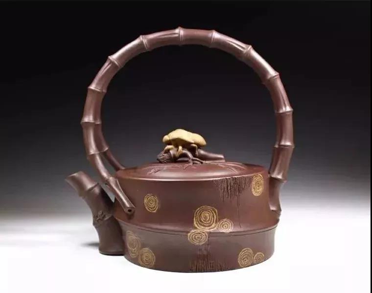 10種最美花器提梁壺，精美別致雕花紫砂壺!