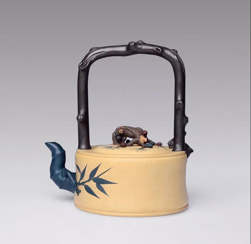 10種最美花器提梁壺，精美別致雕花紫砂壺!