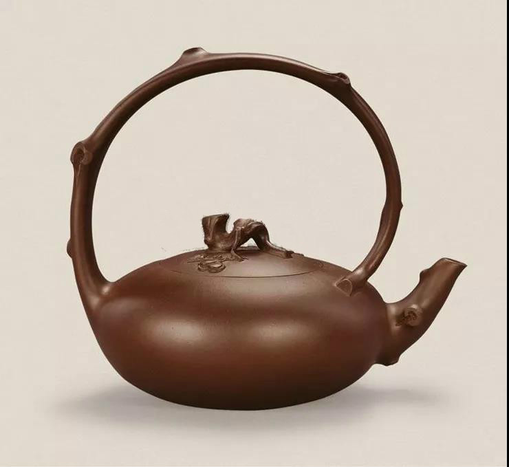 10種最美花器提梁壺，精美別致雕花紫砂壺!