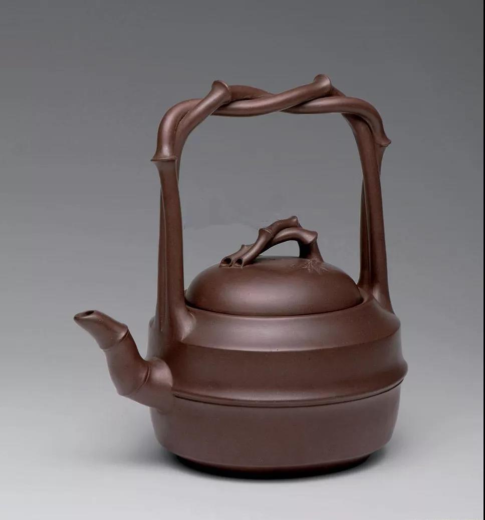 10種最美花器提梁壺，精美別致雕花紫砂壺!