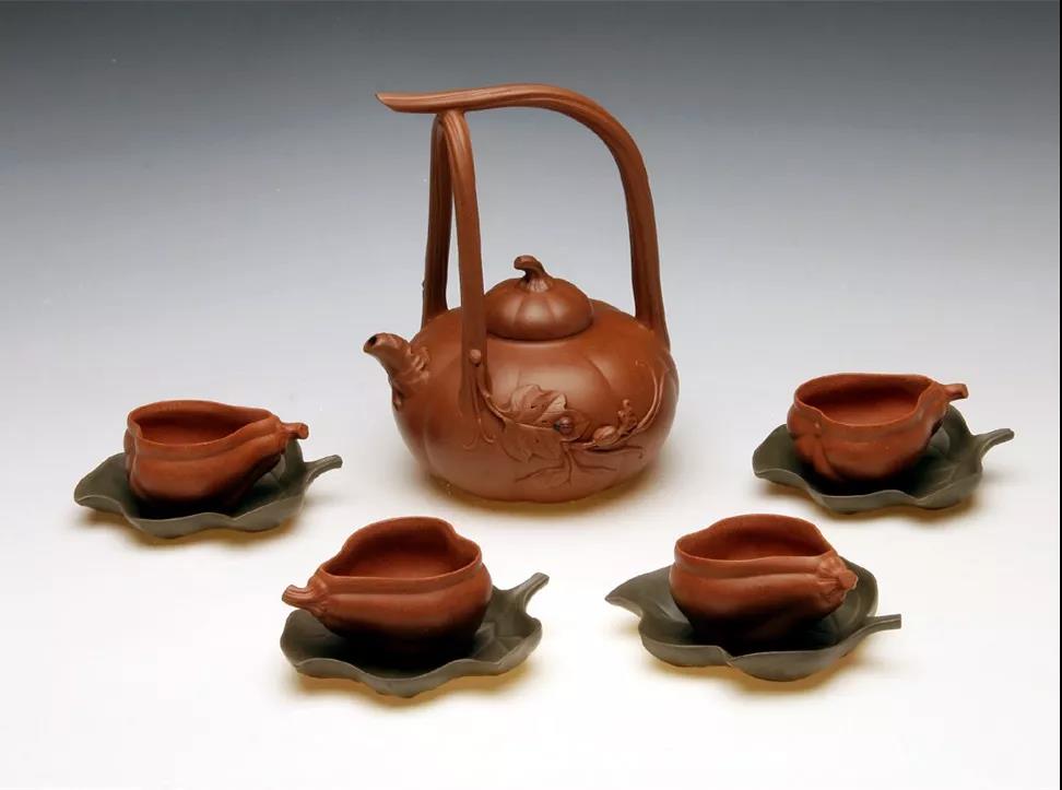 10種最美花器提梁壺，精美別致雕花紫砂壺!