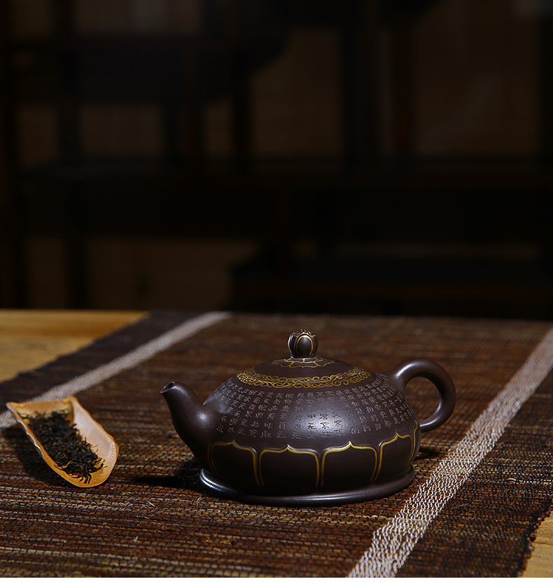 佛系紫砂壺，禪意靜心紫砂壺