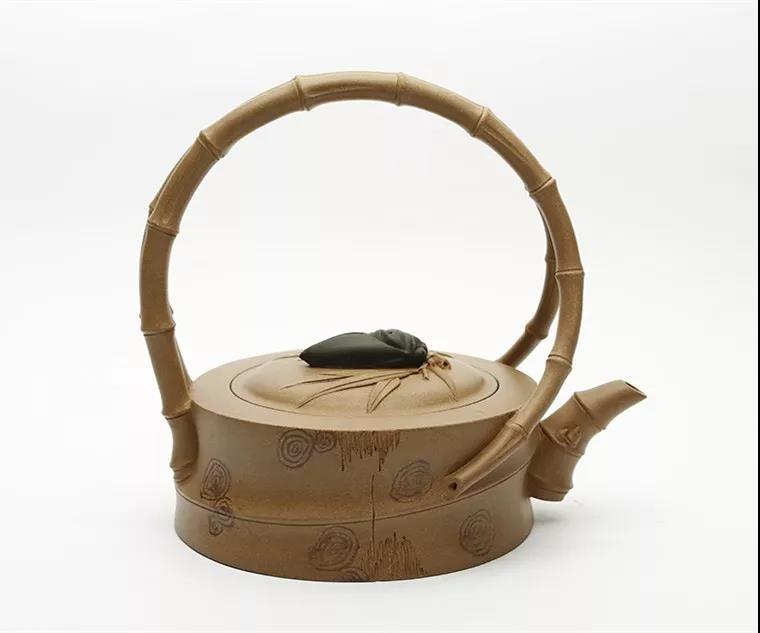 10種最美花器提梁壺，精美別致雕花紫砂壺!