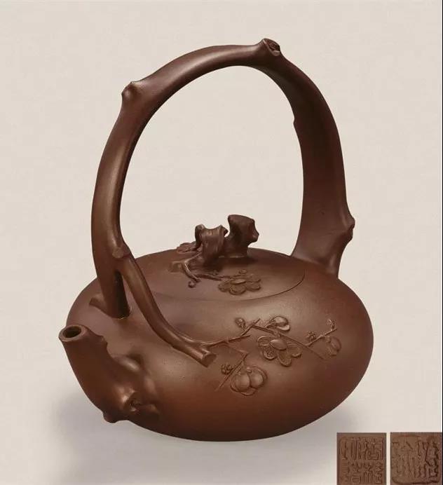 10種最美花器提梁壺，精美別致雕花紫砂壺!