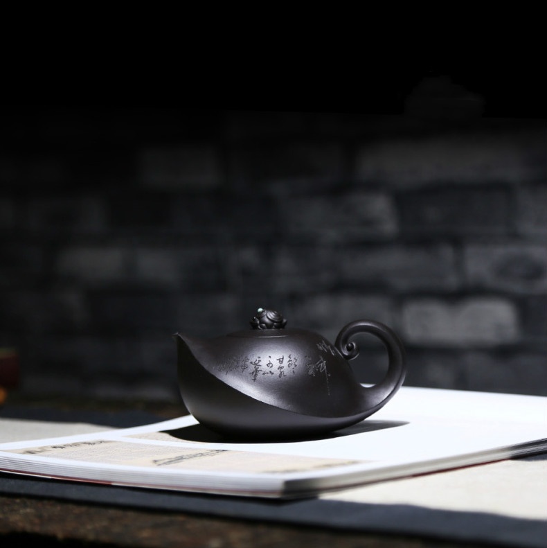 創(chuàng)意別致紫砂壺，個(gè)性手工美型外觀紫砂壺