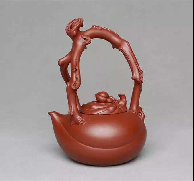 10種最美花器提梁壺，精美別致雕花紫砂壺!